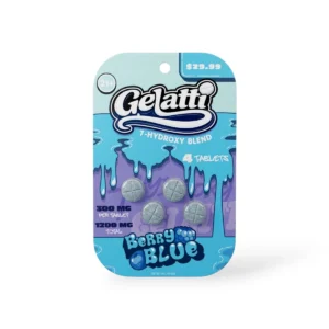 Gelatti 7 Hydroxy Blend Chewable Tablet Berry Blue 300mg
